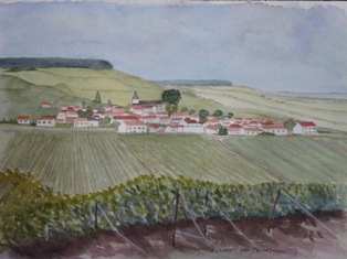 peinture de Josette Bude Laurent